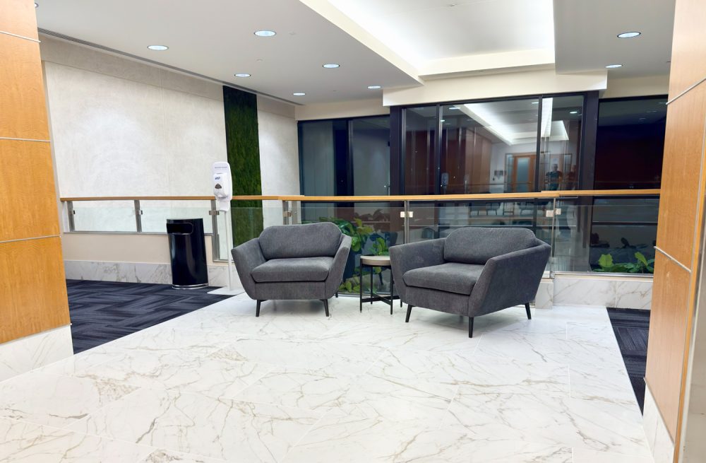 Lobby Remodel in Marlton, NJ